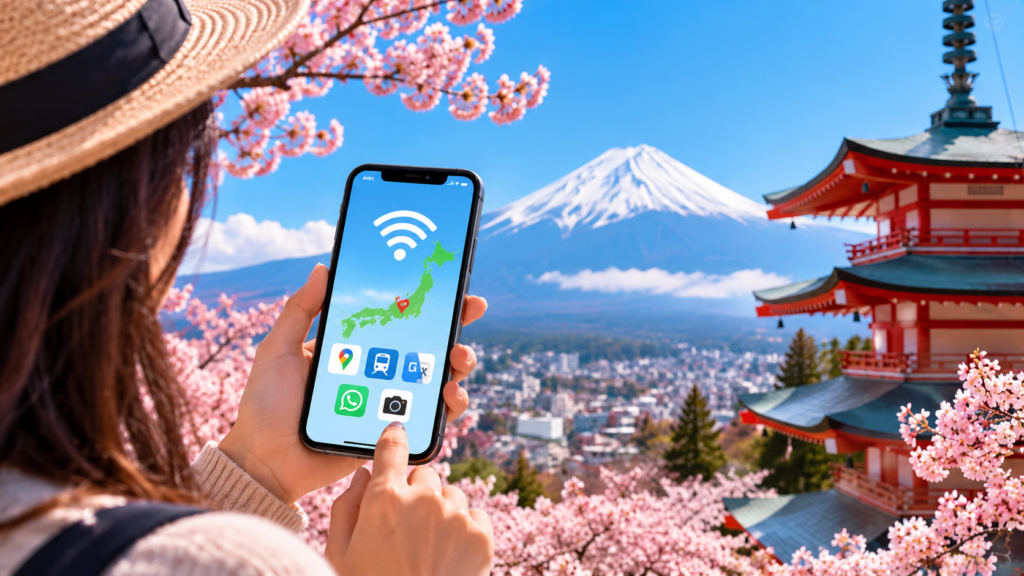 Consigli su come connettersi in Giappone: la eSim e il pocket wifi