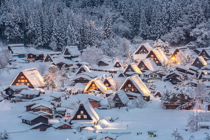 Andare in Giappone in inverno